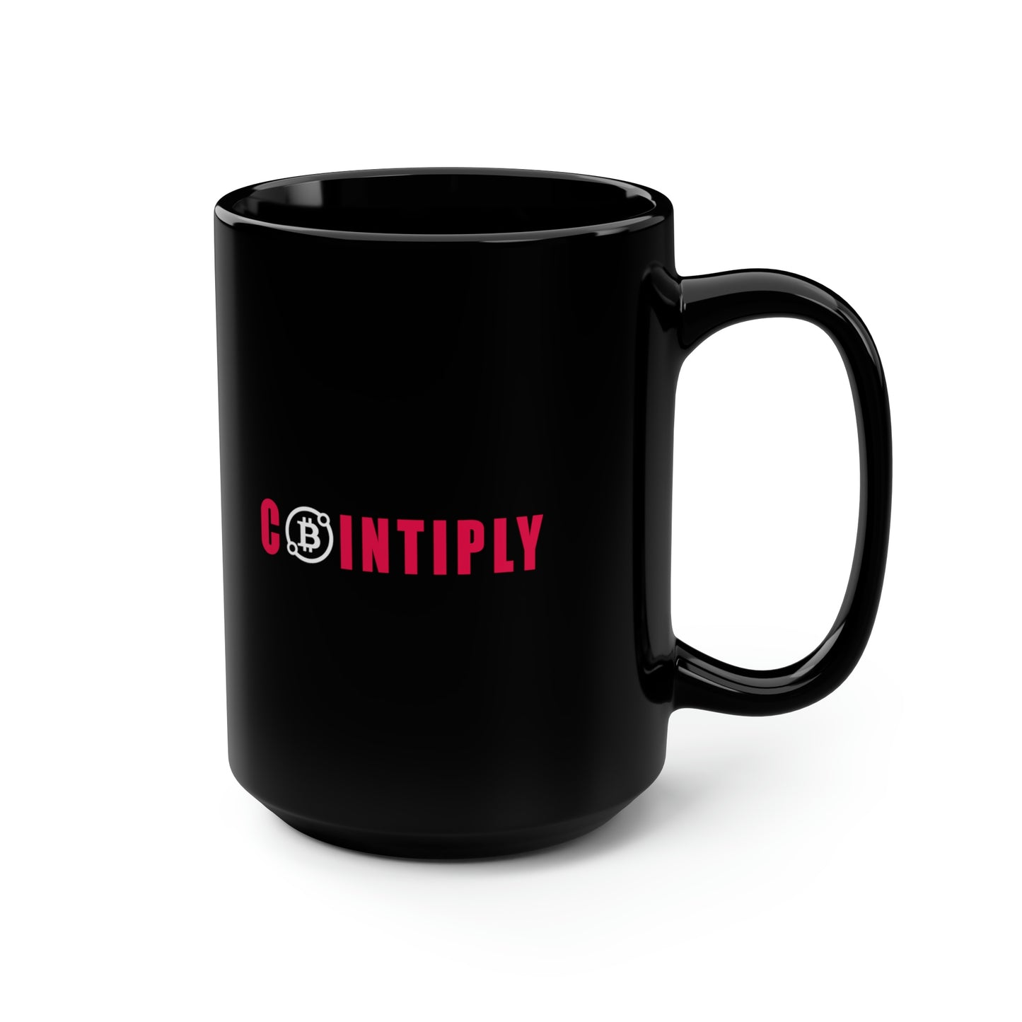 Cointiply Black Mug, 15oz