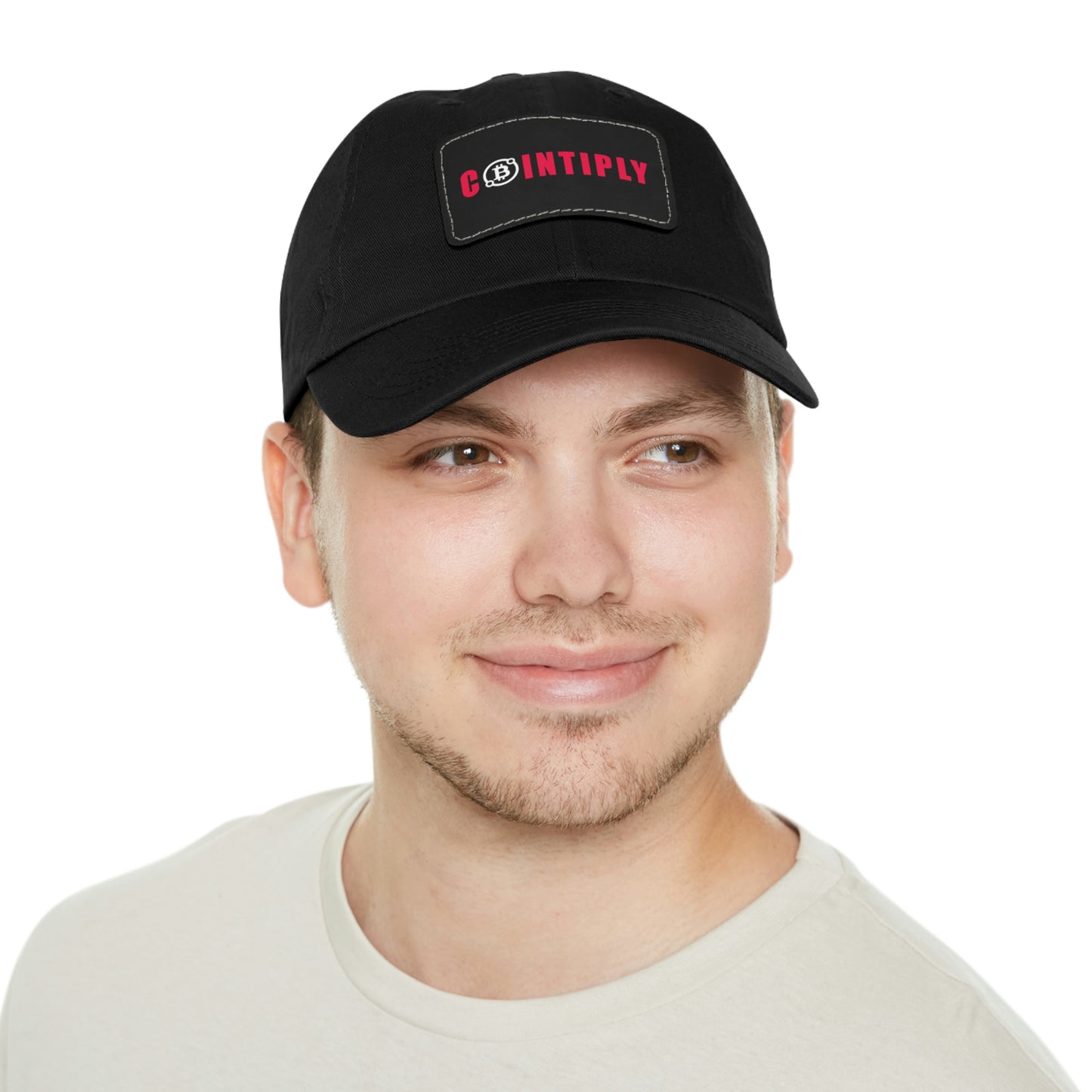 Cointiply Hat with Leather Logo Patch