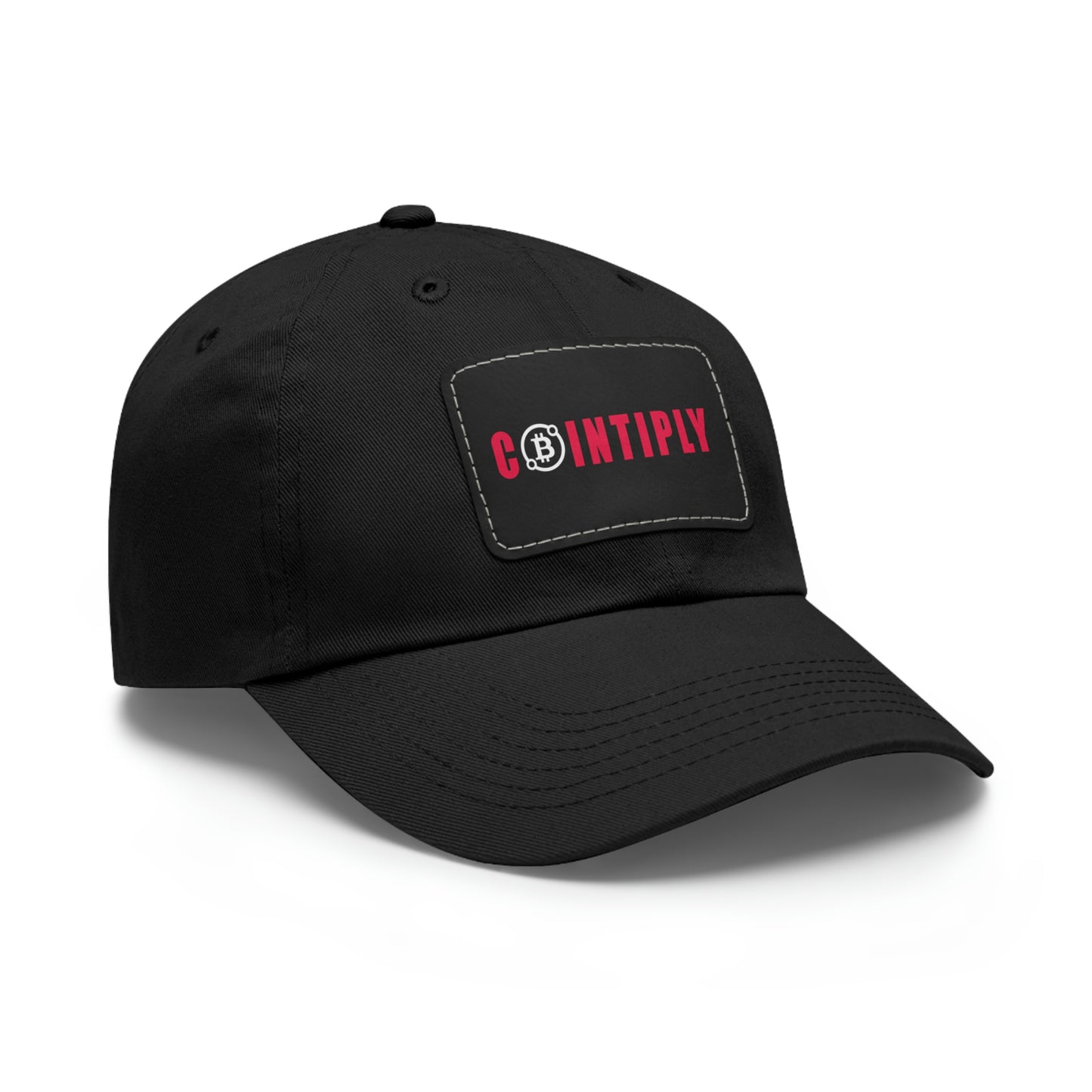 Cointiply Hat with Leather Logo Patch